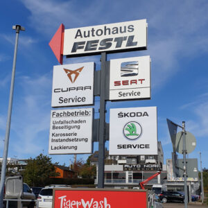 Autohaus-Ausstecker