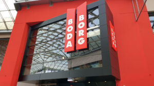 Boda Borg Lichtwerbung Ruhrpark Bochum