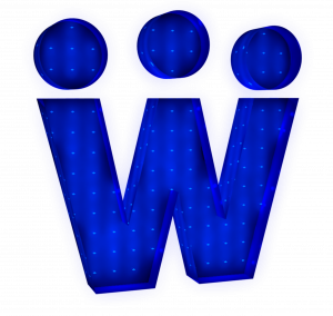 Profil 8 Buchstabe mit LED Inlay